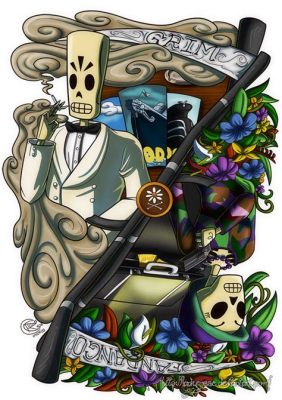 Grim Fandango! Uma Aventura Macabra com Estilo Art Déco e um Protagonista Esqueleto