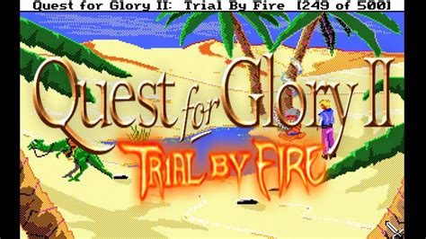 Quest for Glory II: Trial by Fire - Uma aventura medieval repleta de humor e desafios épicos!